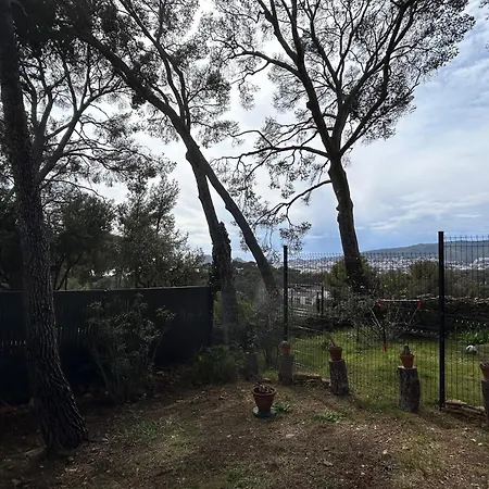 Roulotte Avec Terrasse Et Jardin Vue Parque de Campismo La Ciotat